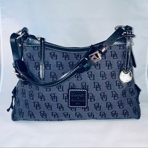 Dooney and Bourke Signature Logo Hobo Bag